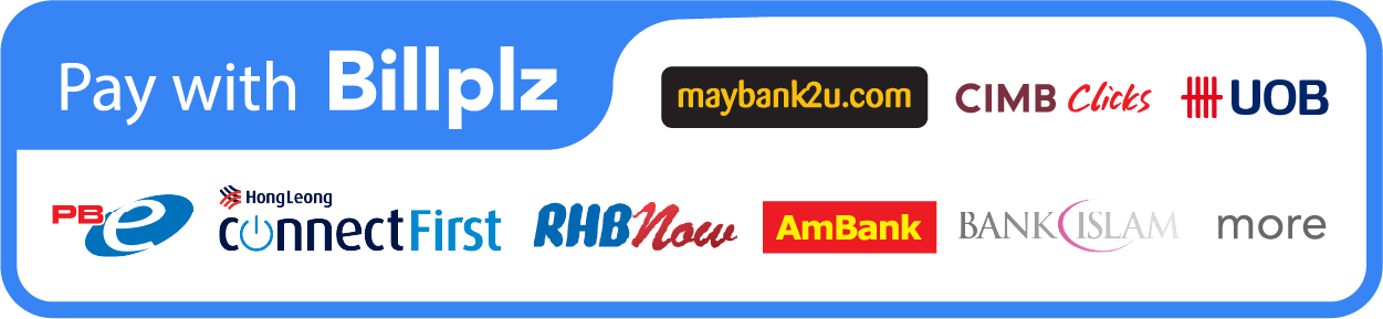 Pembayaran Secara Online FPX (M2U,MAE,CIMB,AFFIN,BIMB,RHB)